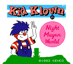 Kid Klown in Night Mayor World (USA)
